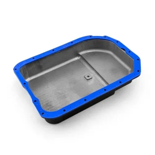Speedmaster 221.1029 Black Finned Aluminum Transmission Pan for 4L80E image 2