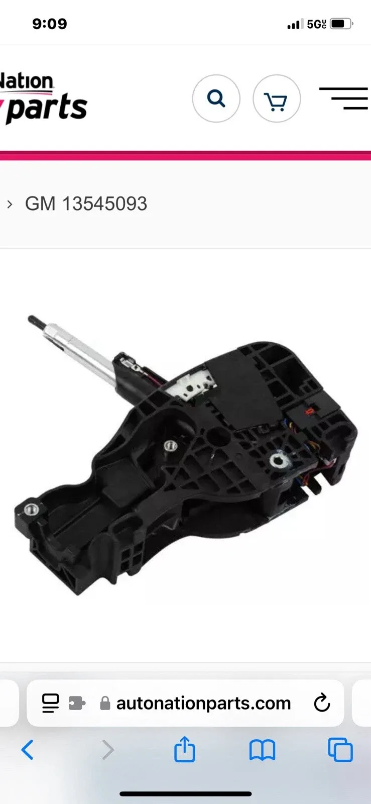 Automatic Transmission Control - GM 13545093 image 2