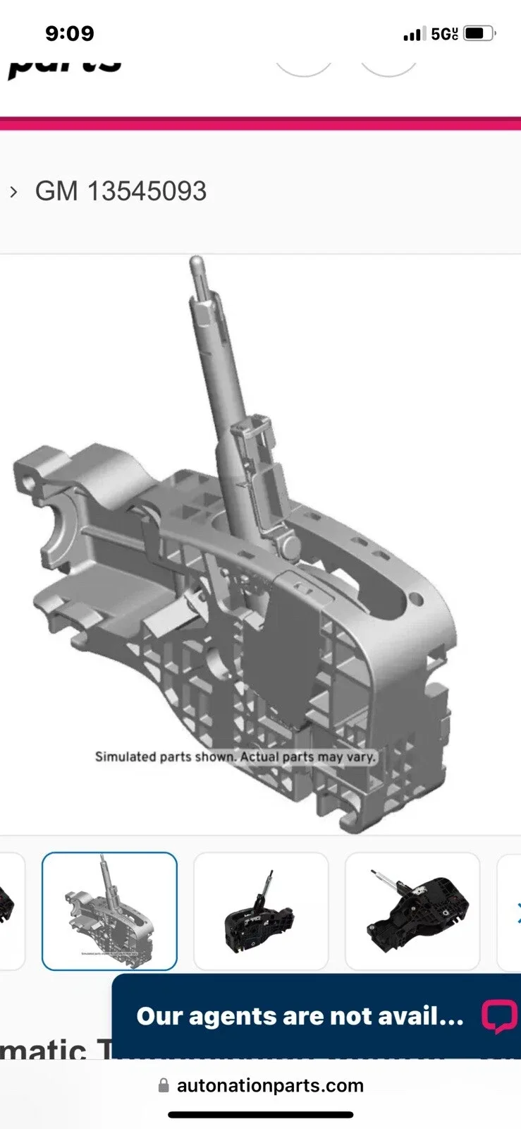 Automatic Transmission Control - GM 13545093