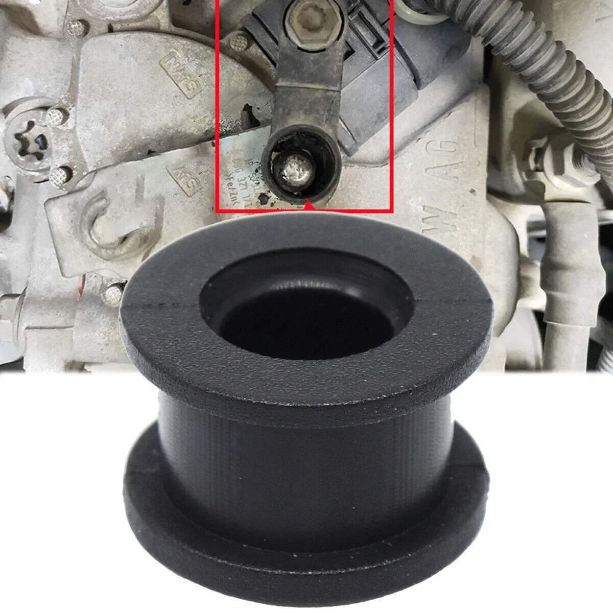 4X Gear Shifter Control Cable End Connector Bushing Fix For VW Jetta 1999-2021 image 4