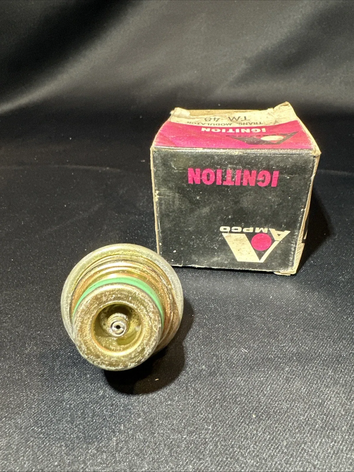 NOS Ampco TM48 Vacuum Modulator Green Stripe Fits 1974-1986 Ford Mustang II Fox image 3