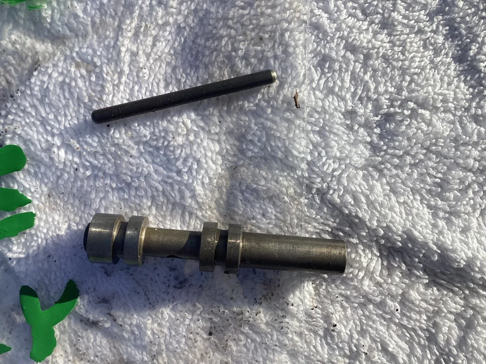 1966 Ford C4 Auto Trans  OEM Used    Vacuum Modulator Pin 1.66” & Throttle Valve image 2