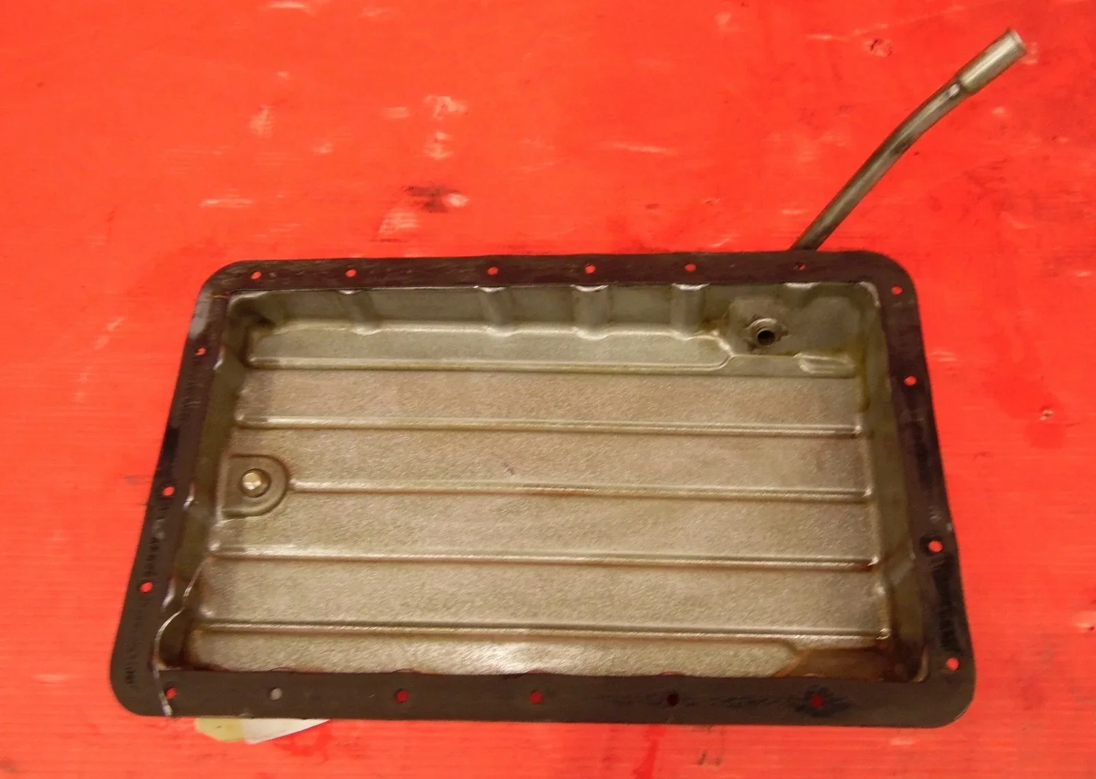 86-88 Toyota Supra MK3 OEM automatic transmission oil pan image 2