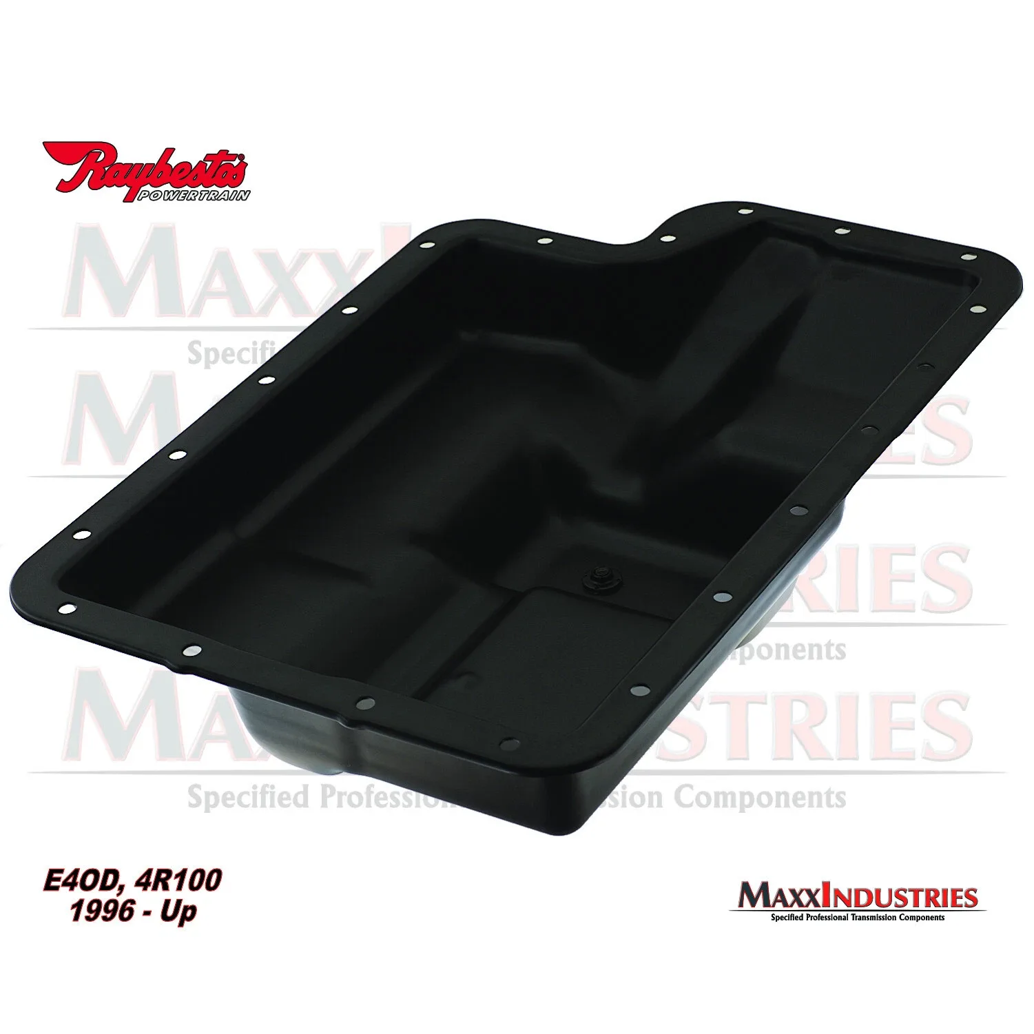 fits Ford 1995-04 E4OD-4R100 Transmission Oil Pan Deep Style with Drainplug image 2