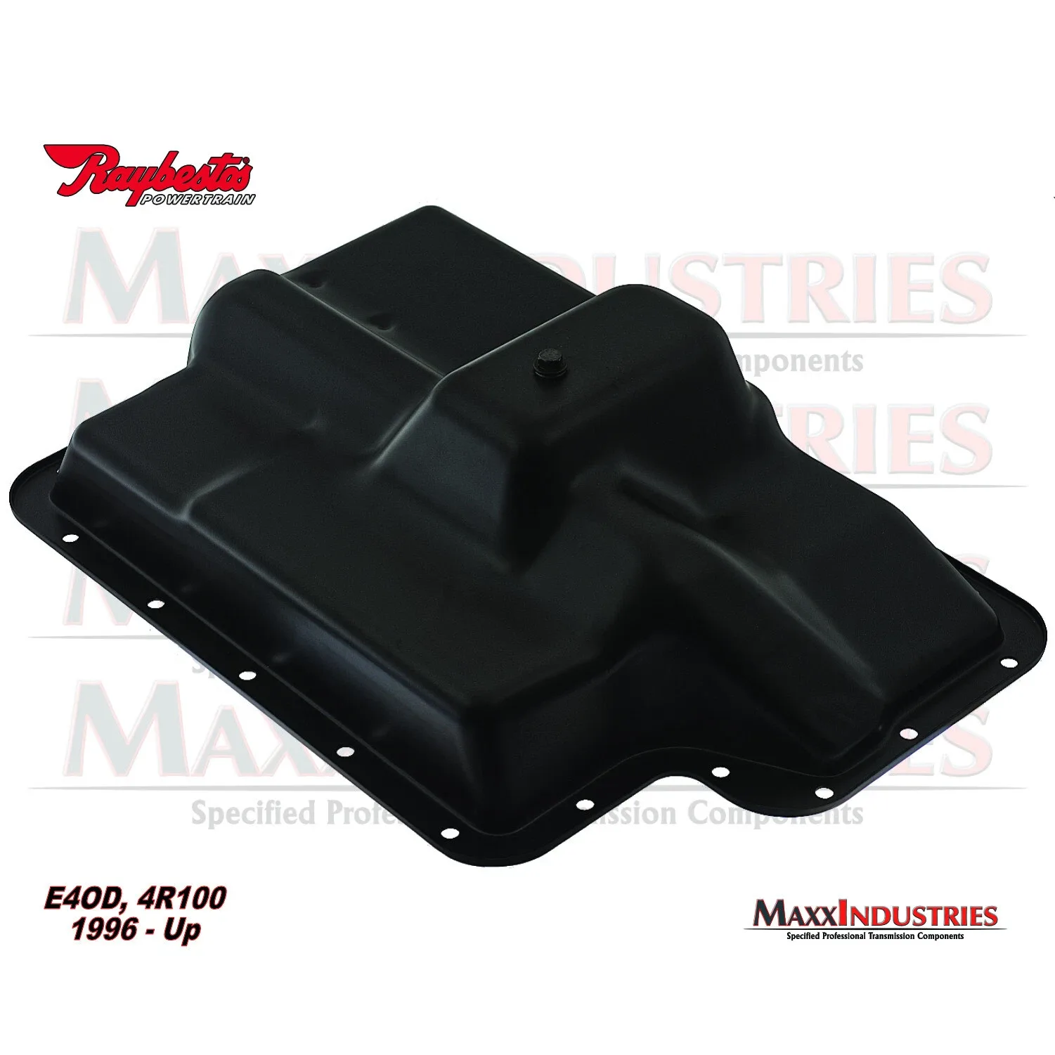 fits Ford 1995-04 E4OD-4R100 Transmission Oil Pan Deep Style with Drainplug image 3