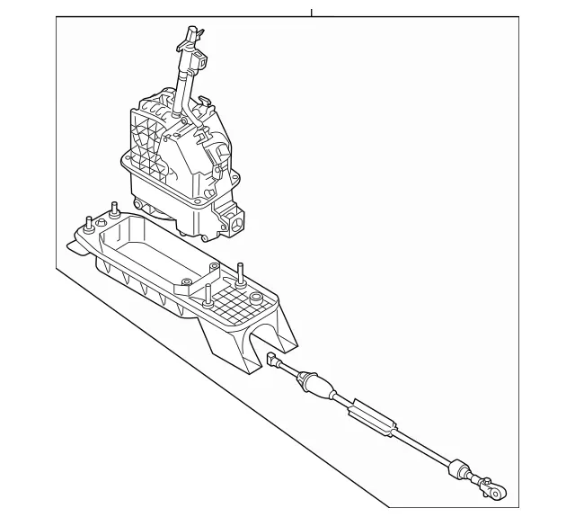 Volkswagen Gear Shift Assembly - (5K1-713-025-CK) - BRAND NEW