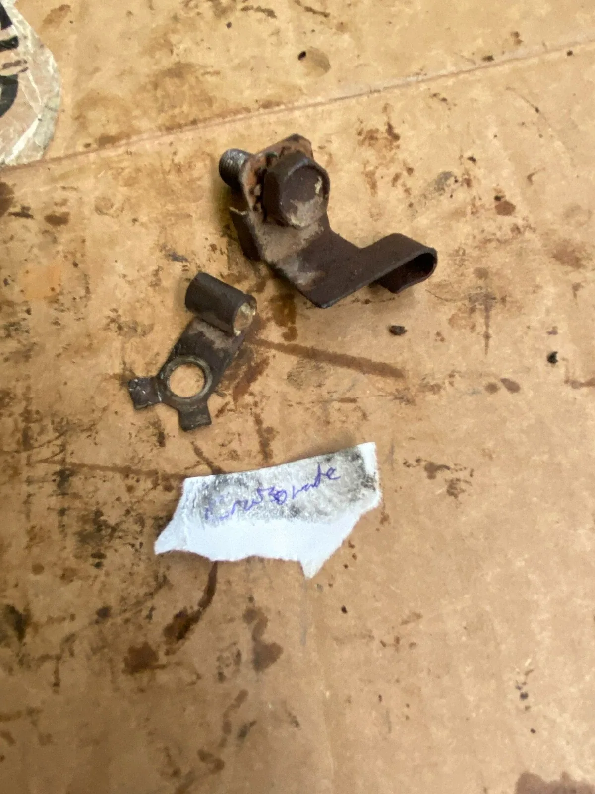 1967 Ford FX Cruise-O-Matic Automatic Transmission vacuum modulator line bracket
