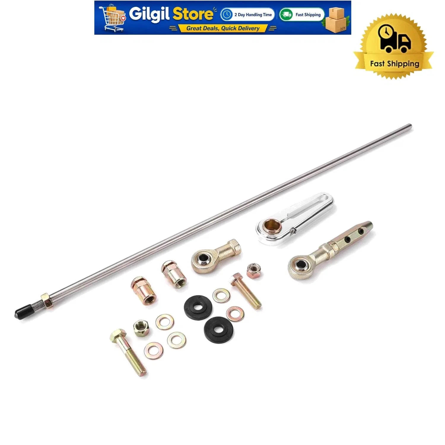 High-Quality Transmission Shift Linkage Kit Compatible with Chevy GM TH-4R TH-R4