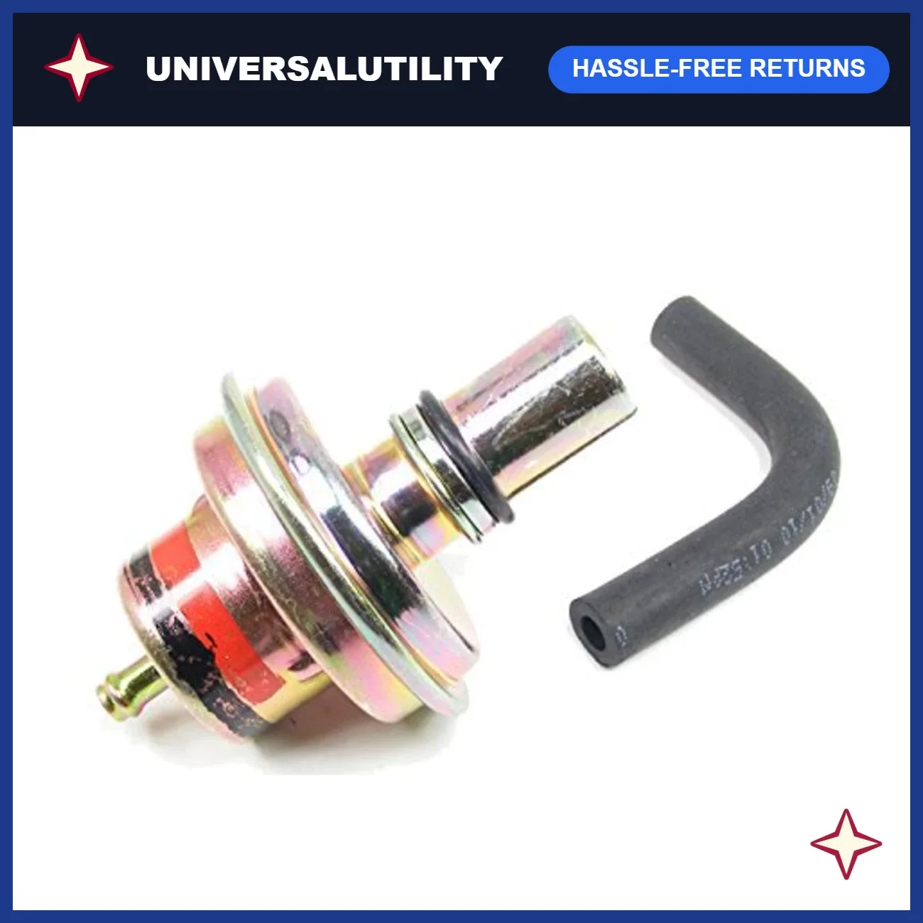 Vacuum Modulator 400 Black Red Stripe for Classic Cars 1964 and Up - High Perfor