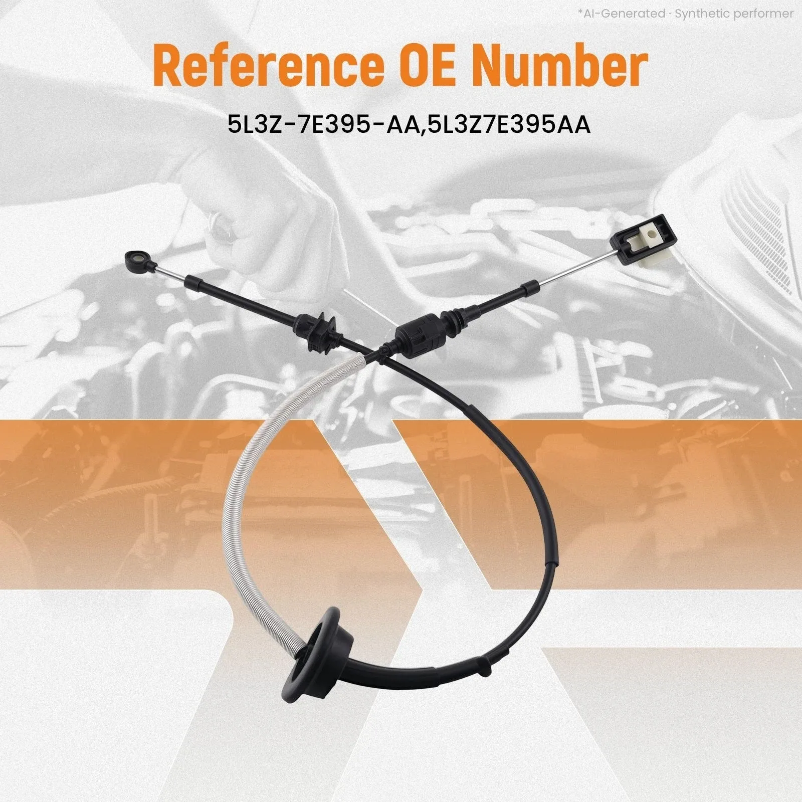 Auto Trans Shift Cable for Ford F-150 2005-2009 Lincoln Mark LT 2006-2008 image 2
