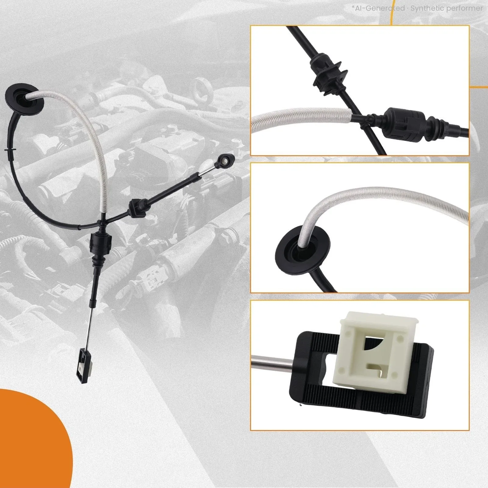 Auto Trans Shift Cable for Ford F-150 2005-2009 Lincoln Mark LT 2006-2008 image 4