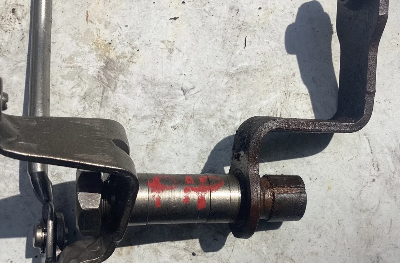 OEM Used       Ford C6 Auto Trans Manual Shift Lever Assembly     E9TP-AA image 2