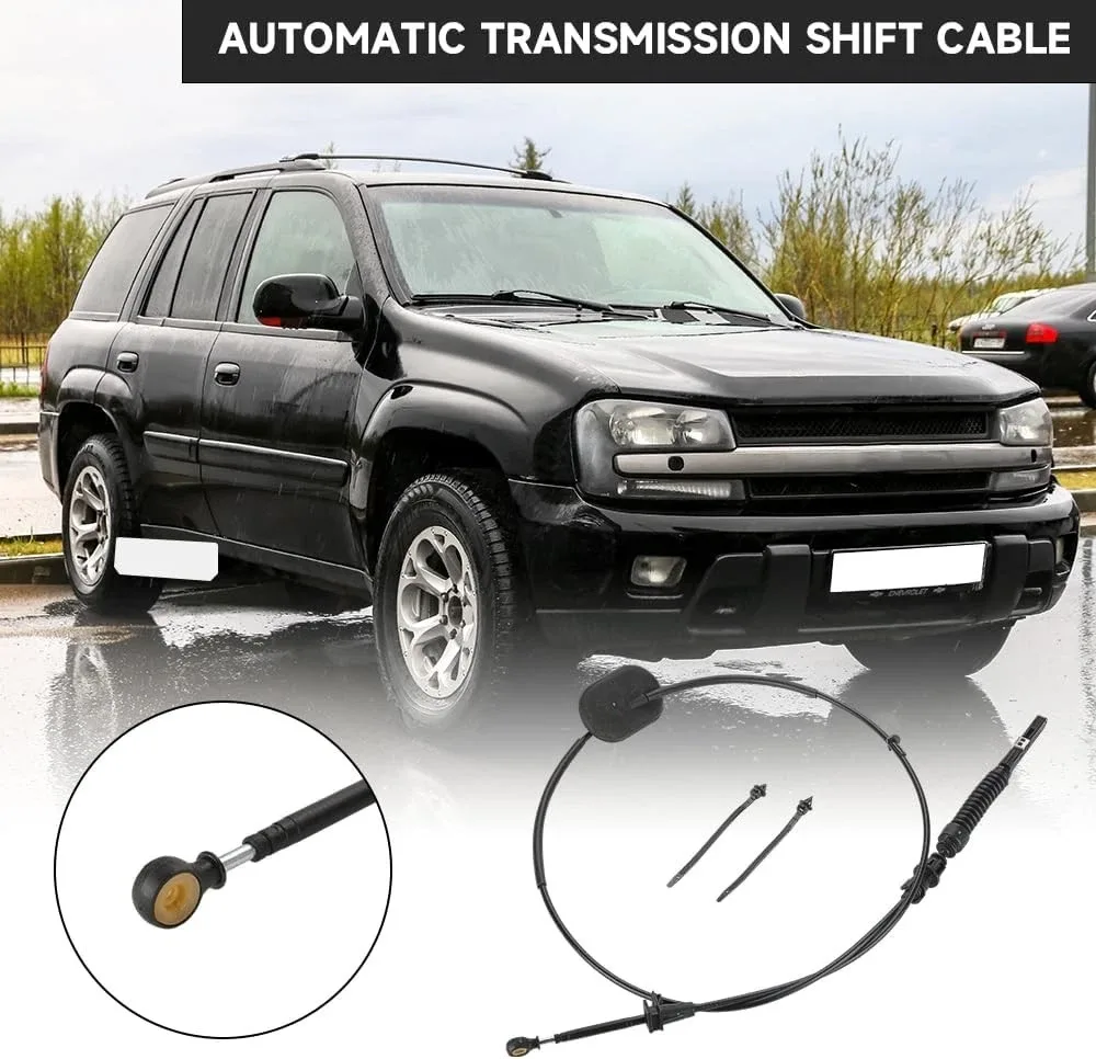 OE Replacement Transmission Shift Cable 15785087 for Trailblazer and Envoy image 4