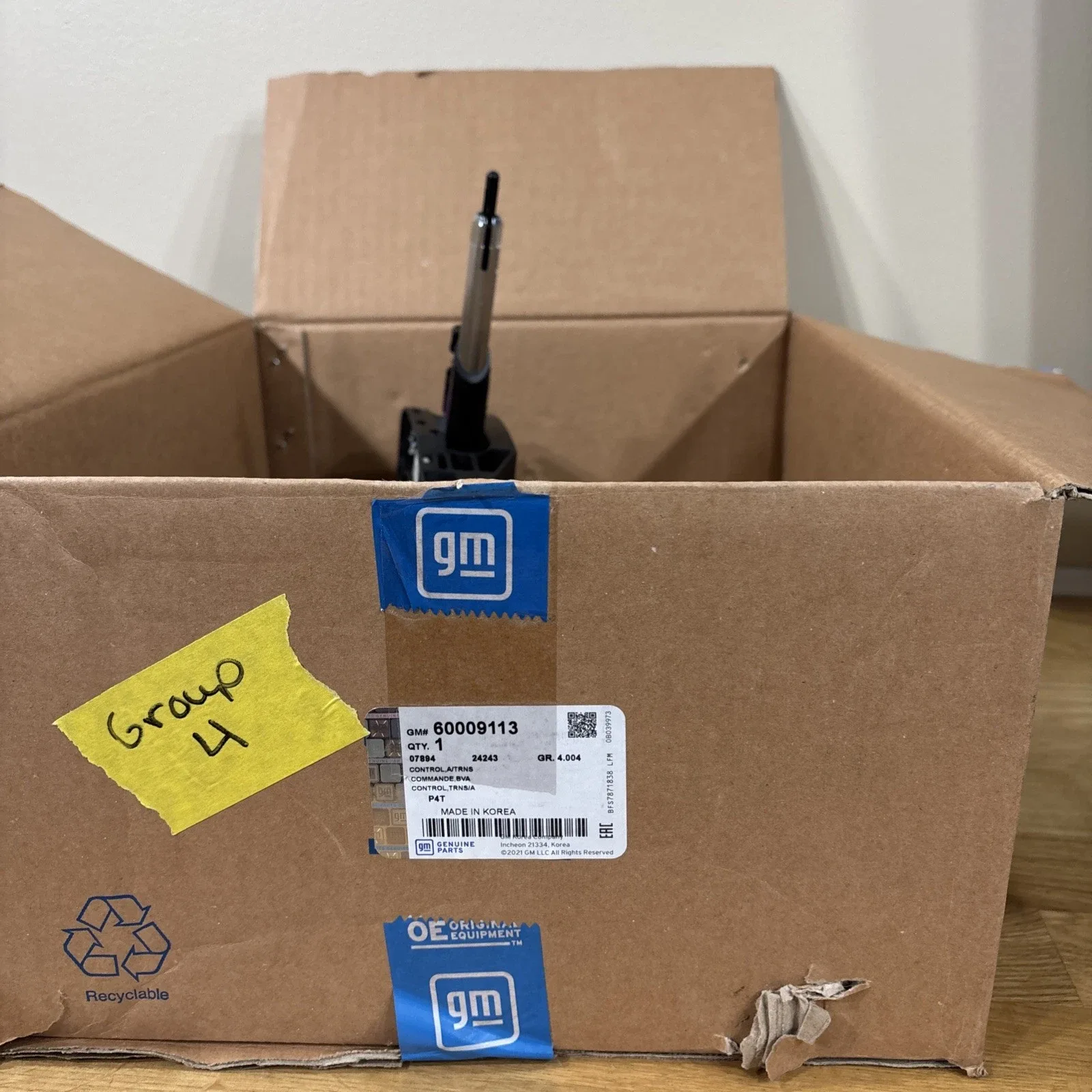 Genuine GM Shifter Assembly 60009113 New Opened Box