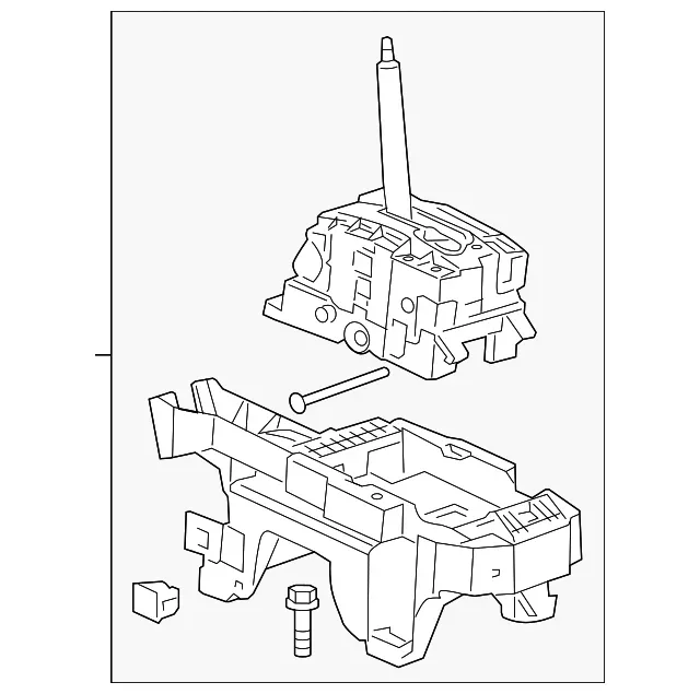 Genuine GM Automatic Transmission Shift Lever Assembly 22908889 image 4