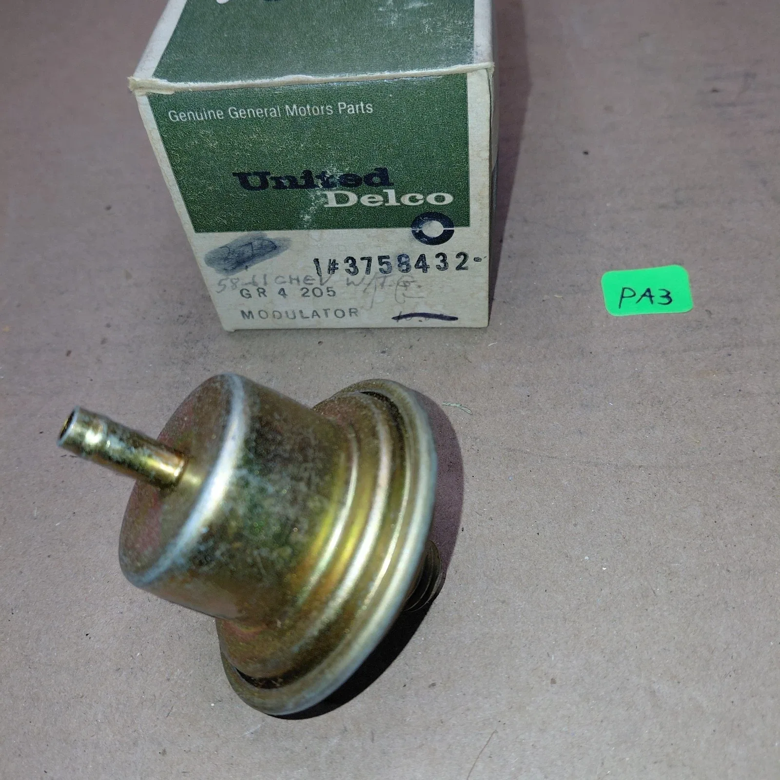 United Delco Modulator 3756432 Nos