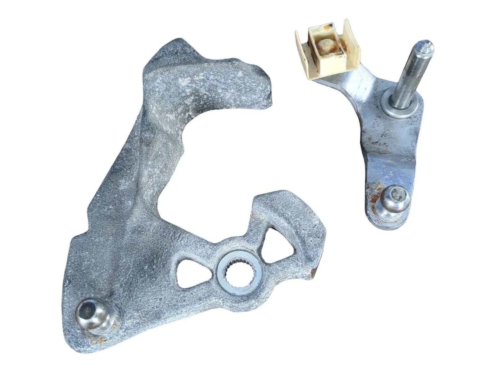01-06 Audi TT225 1.8t 6 Speed Shifter Weight w Pivot Arm image 2