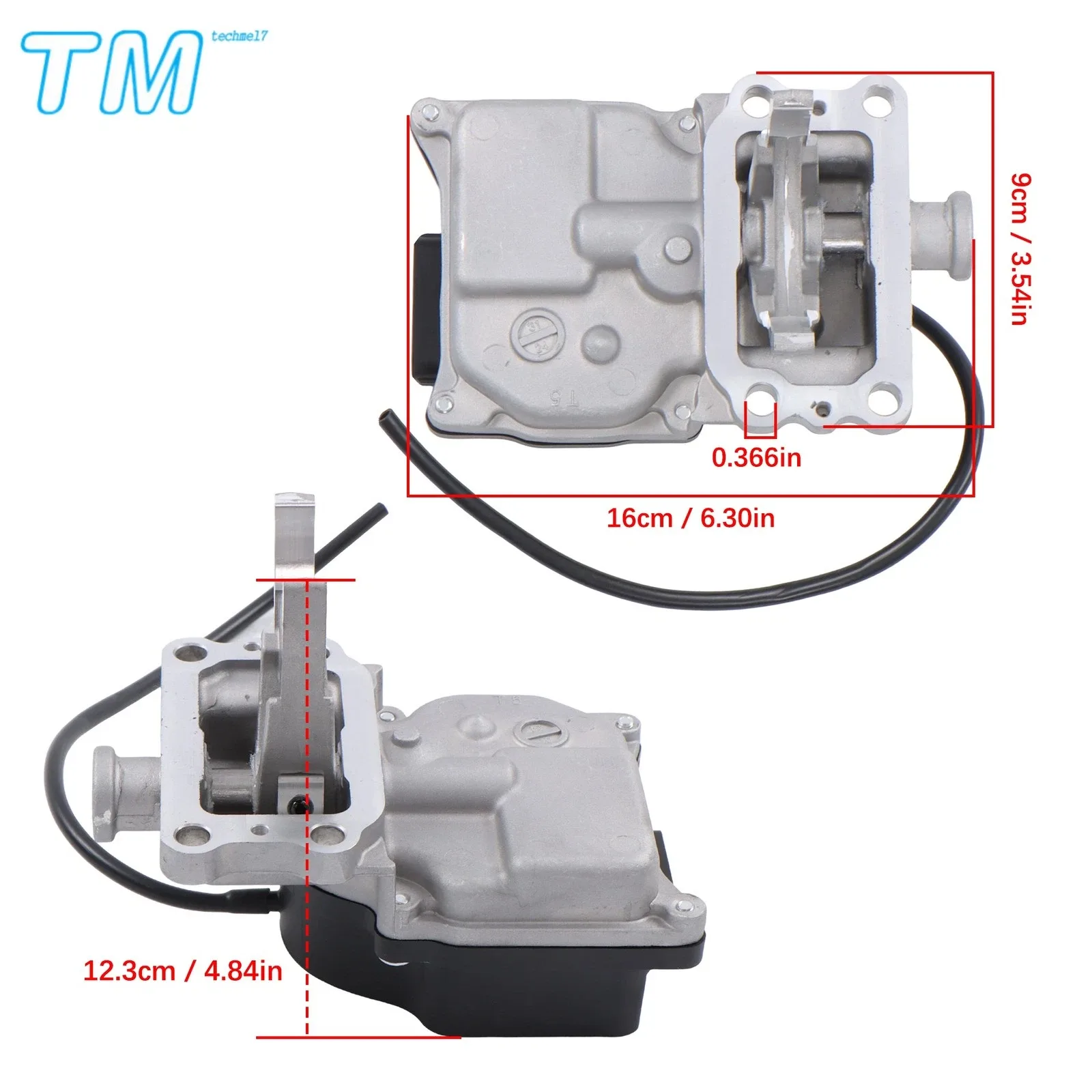 Front Differential Vacuum Actuator 41400-35034 For Toyota Tacoma 2005-2019 4WD image 2