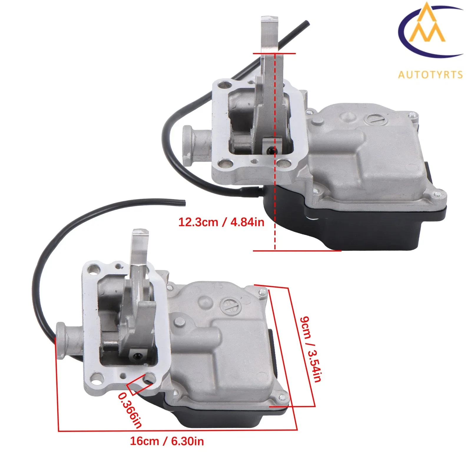 4WD Front Differential Vacuum Actuator For Toyota Tacoma 2005-19 4Runner 2003-19 image 2