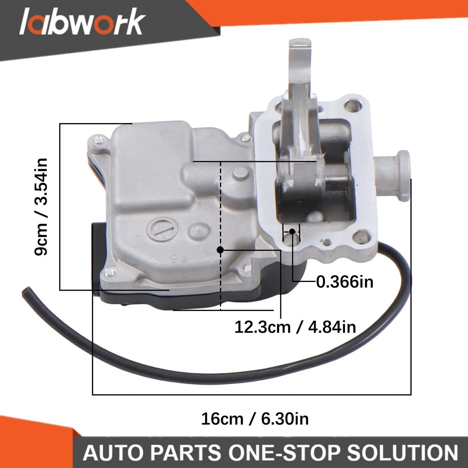 Labwork Front 4WD Differential Vacuum Actuator For Toyota Tacoma 2005-2019 image 3