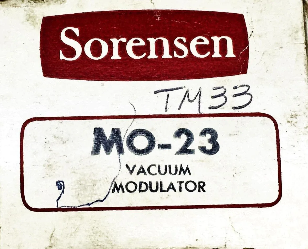 Sorensen Vacuum Modulator MO-23 NOS image 4