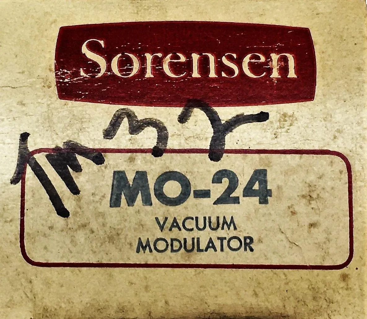 Sorensen Vacuum Modulator MO-24 NOS image 4