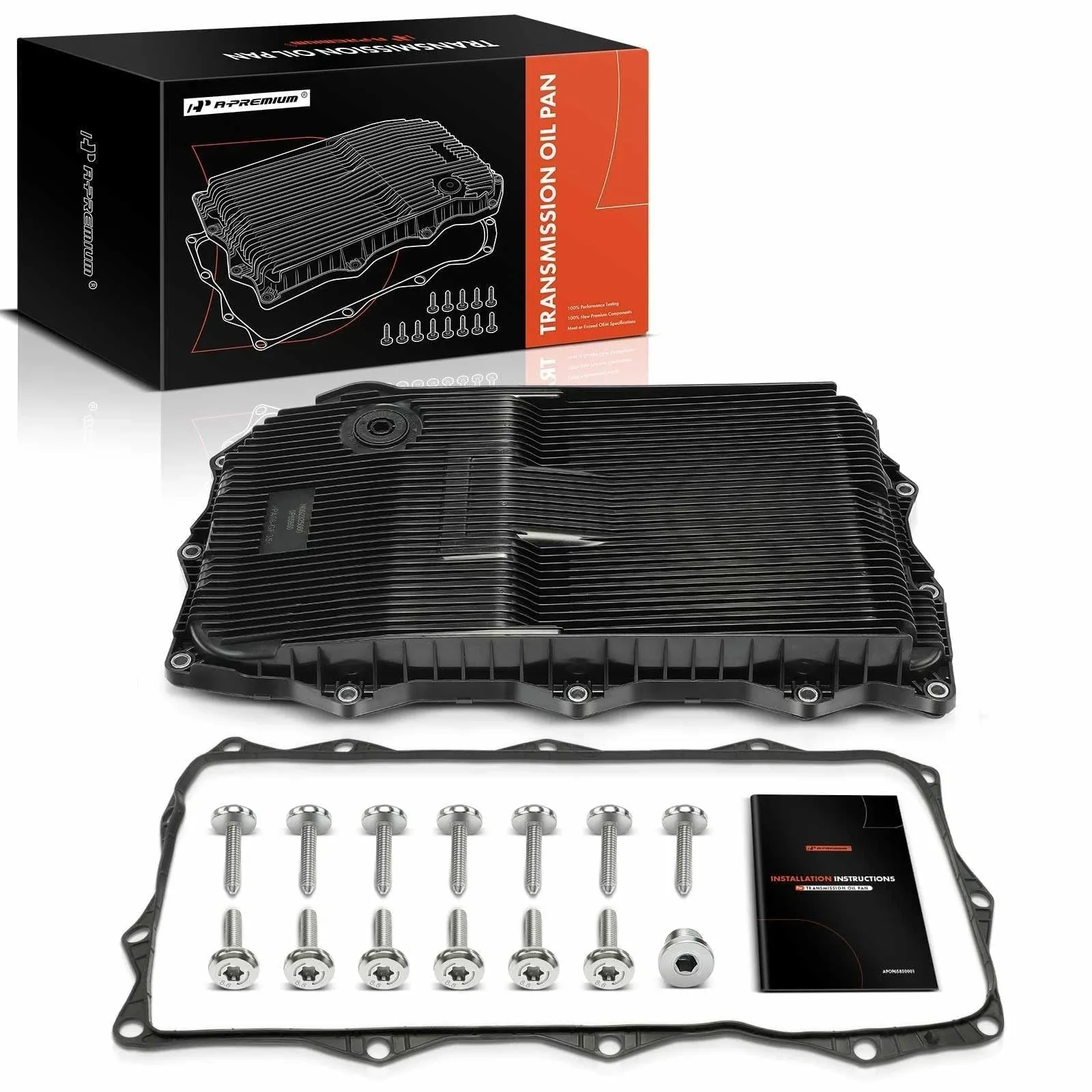 Ram 1500/2500/3500 Transmission Oil Pan with Gasket & Drain Plug — APOP386 (8-Speed) image 2