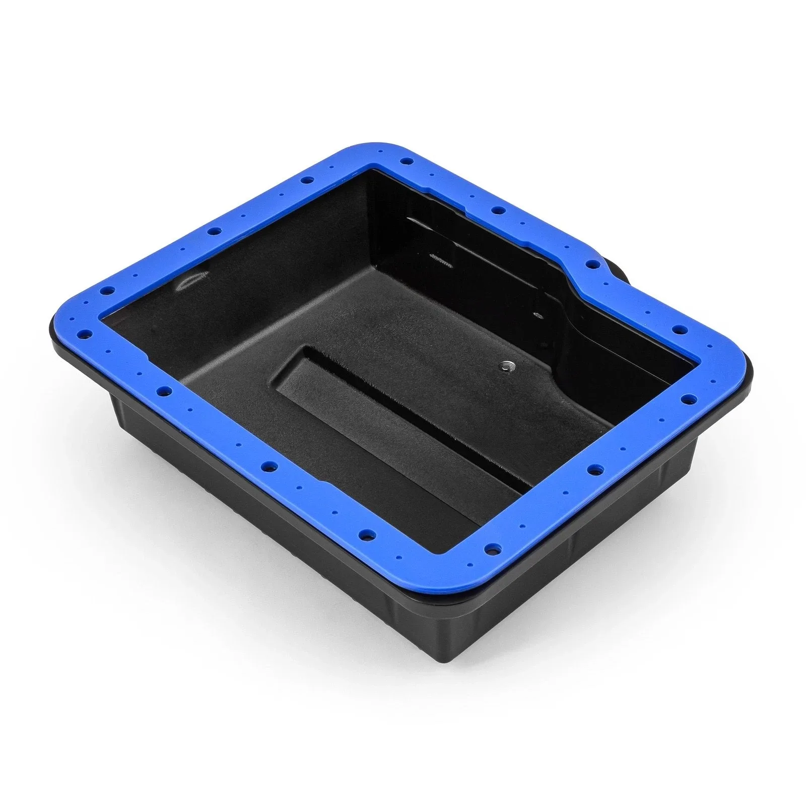 Chevy Powerglide Black Deep Cast Aluminum Transmission Oil Pan image 3