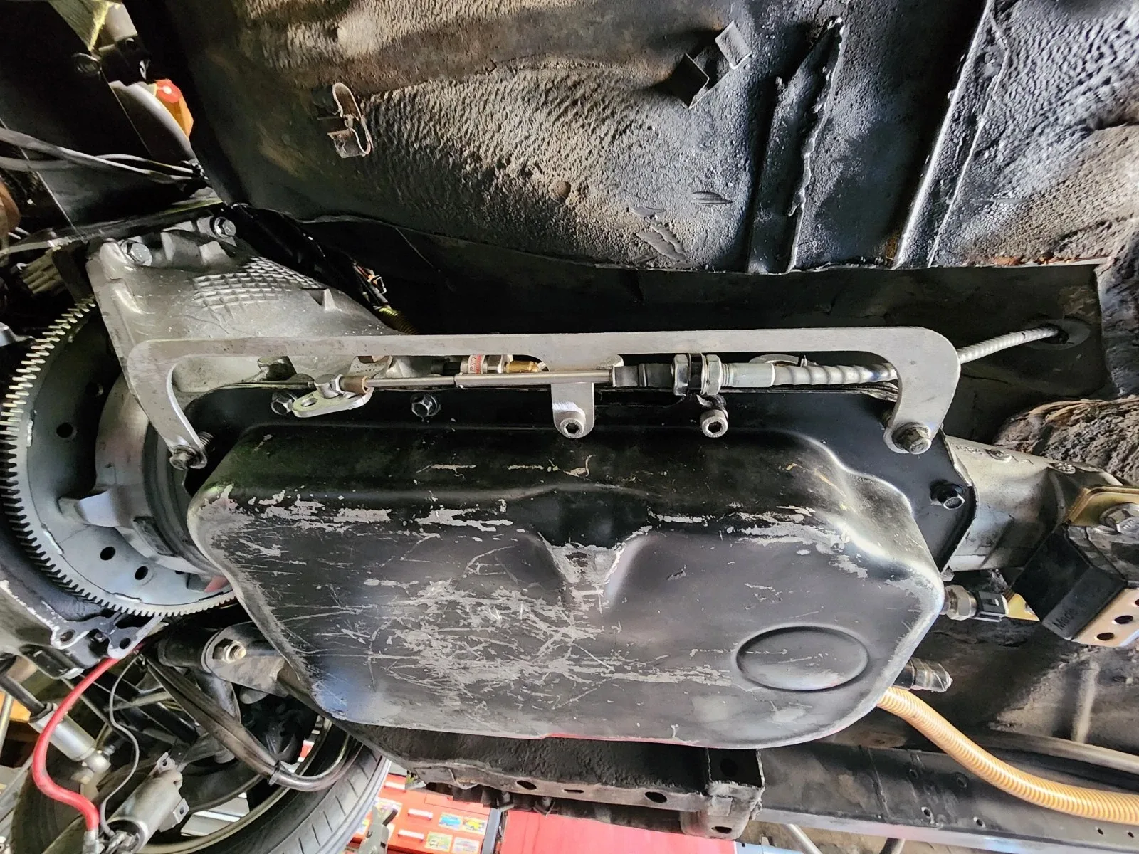 4l80e Shift Lever Guard For Sfi Blanket