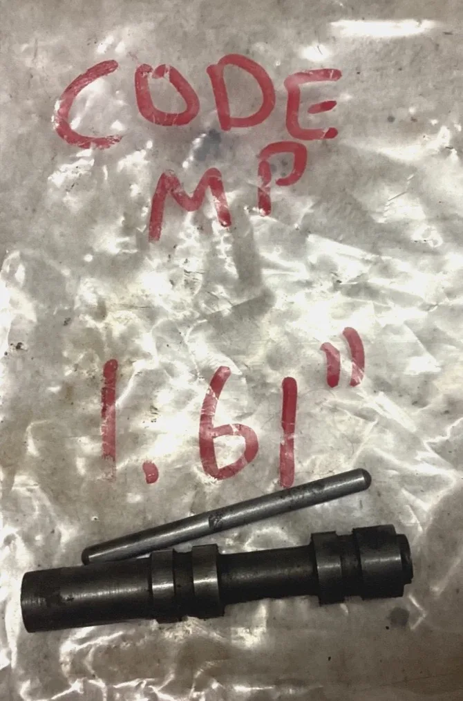 1968 Ford C4 Auto Trans  OEM Used    Vacuum Modulator Pin 1.61” & Throttle Valve