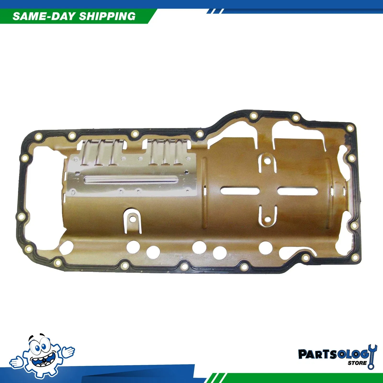 DNJ PG1100 Oil Pan Gasket Set For 99-13 Chrysler Dodge 1500 Aspen 4.7L SOHC 16v