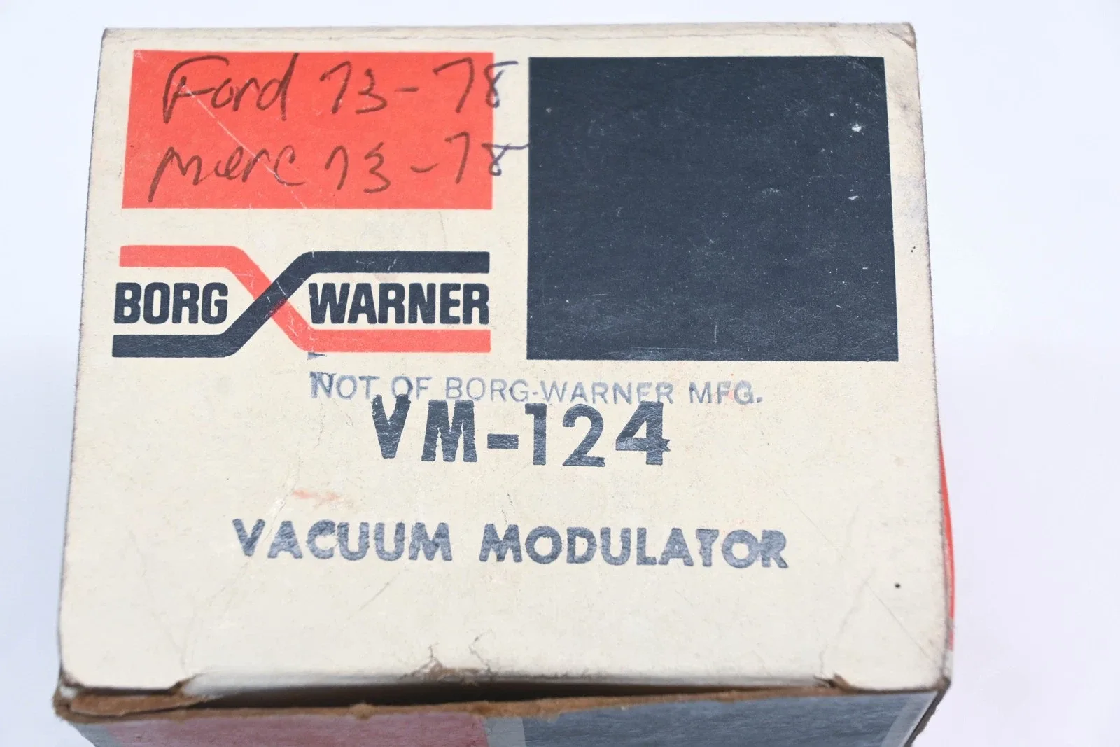Borg Warner VM-124, VM124 Vacuum Modulator NOS image 3