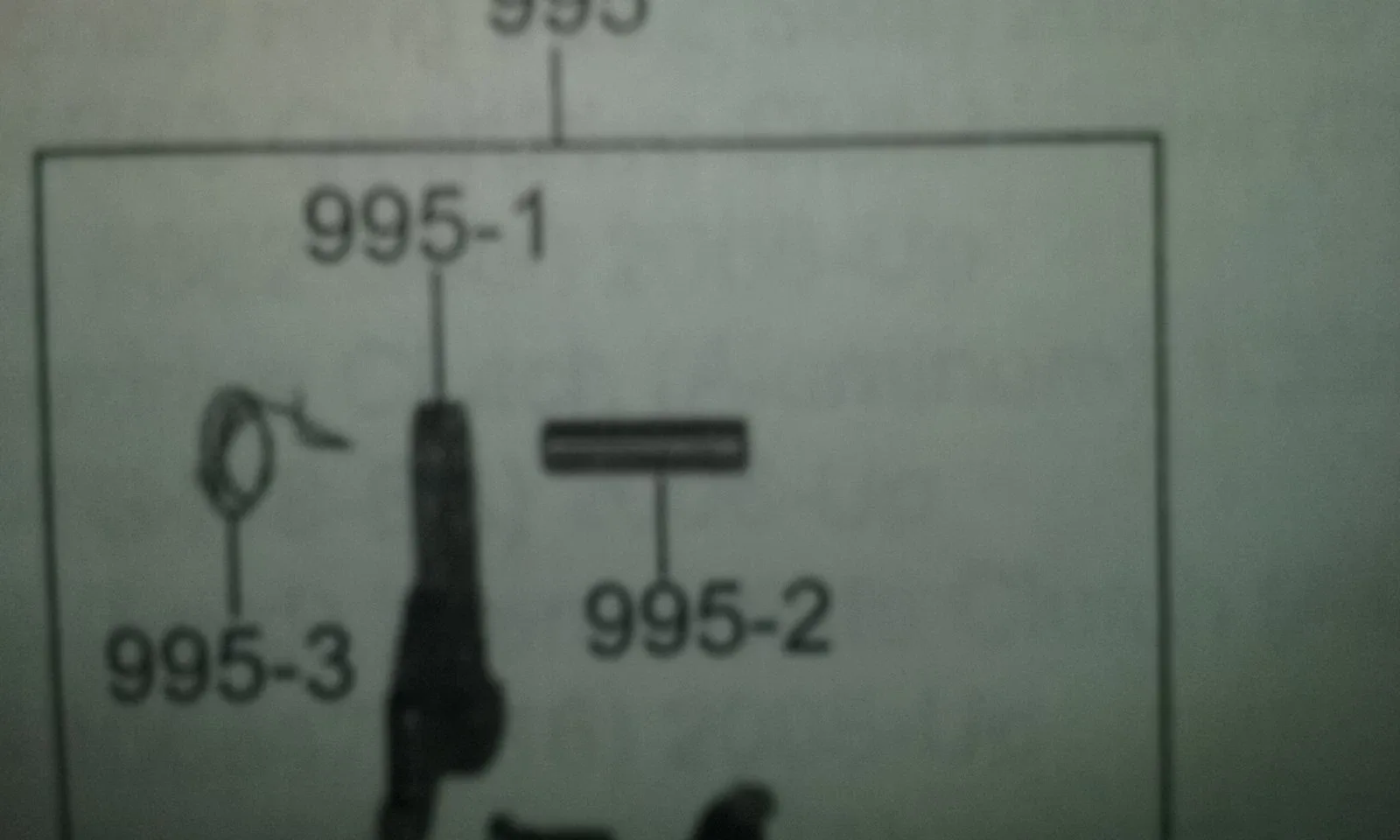 CFT30 CVT FWD Freestyle 500 Park pawl fulcrum ROD 206995-2 OEM FORD image 2