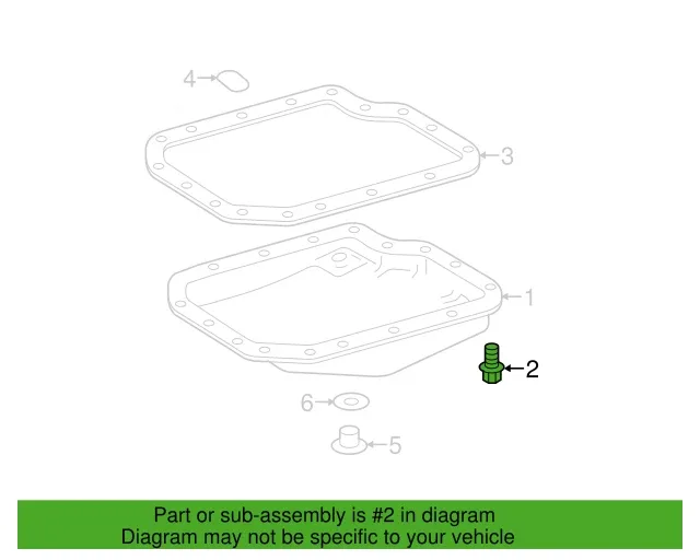 Toyota Transaxle Oil Pan Bolt Set (10) MPN 90119-06173 — Fits 4Runner / Sienna / RAV4 / Tacoma image 4