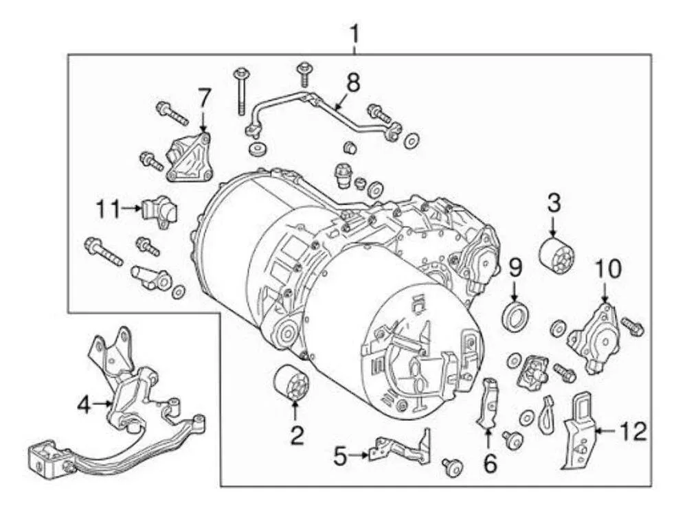 Genuine Mercedes-Benz OE Park Pawl 242-270-00-00