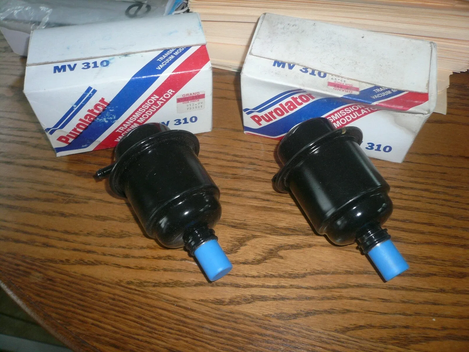 NOS GM Transmission Vacuum Modulator - Purolator MV 310 Two for One Price image 2