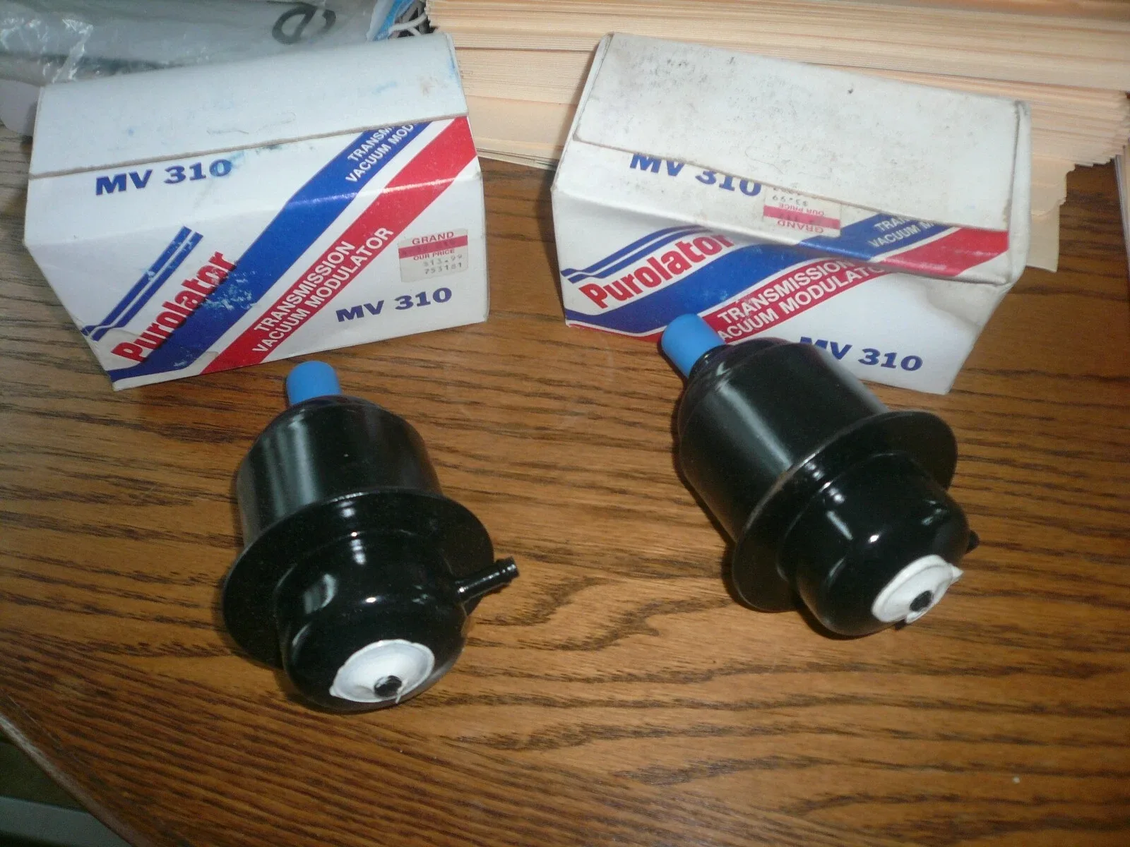 NOS GM Transmission Vacuum Modulator - Purolator MV 310 Two for One Price