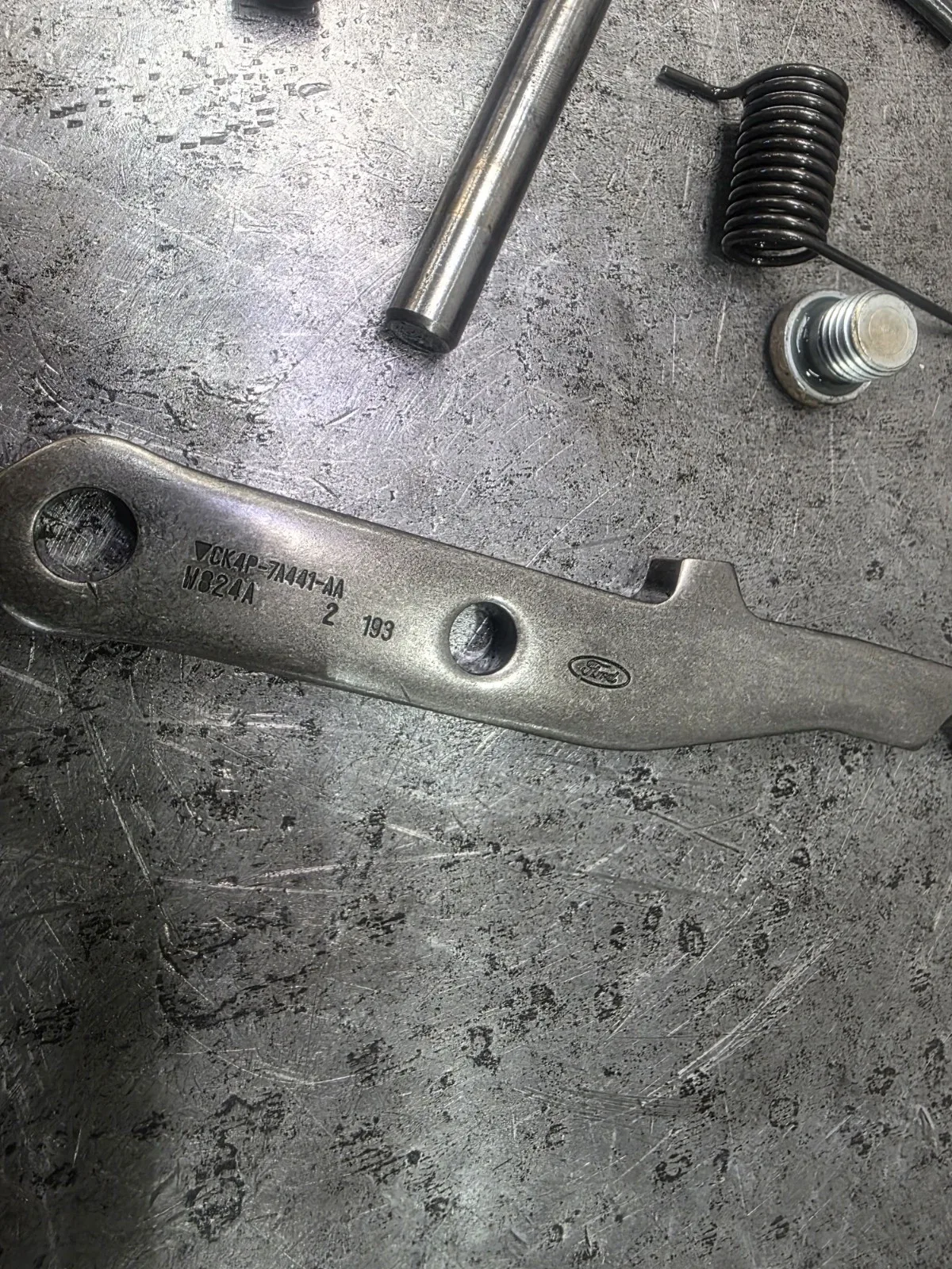 Ford 6R80 Auto Trans Parking Actuator Rod assembly image 2