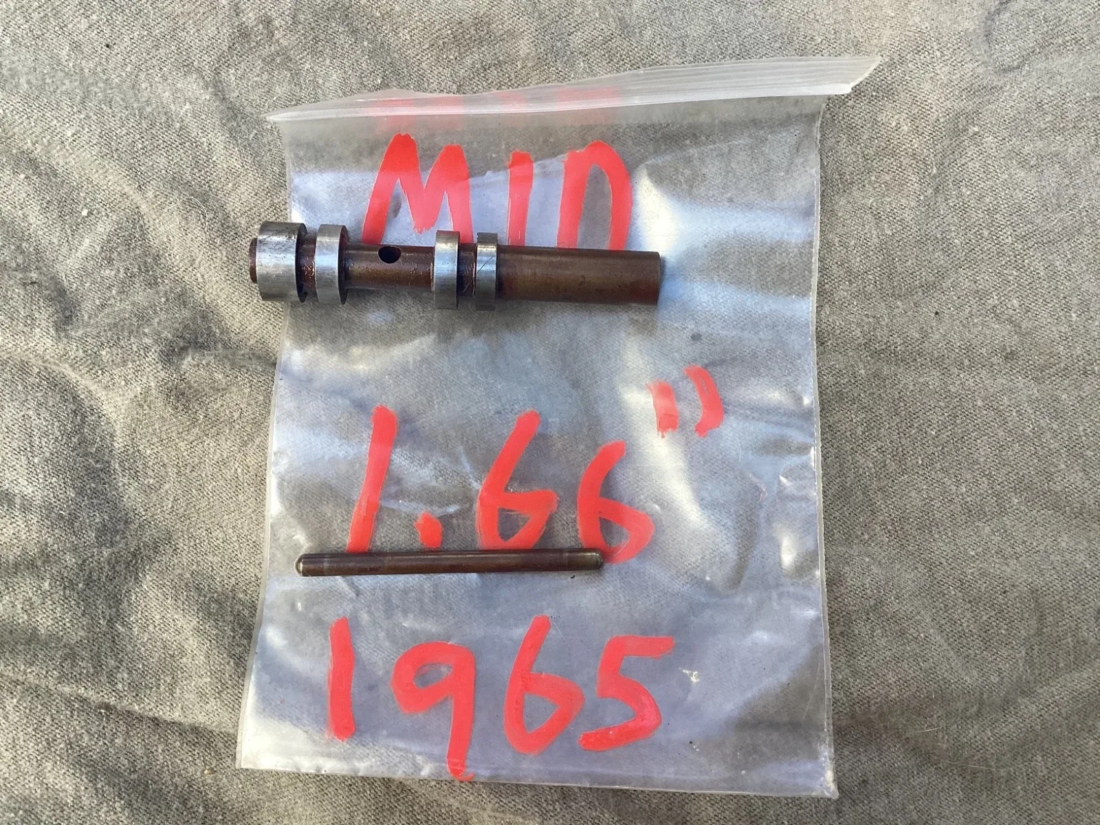 1965 Ford C4 Auto Trans  OEM Used    Vacuum Modulator Pin 1.66” & Throttle Valve