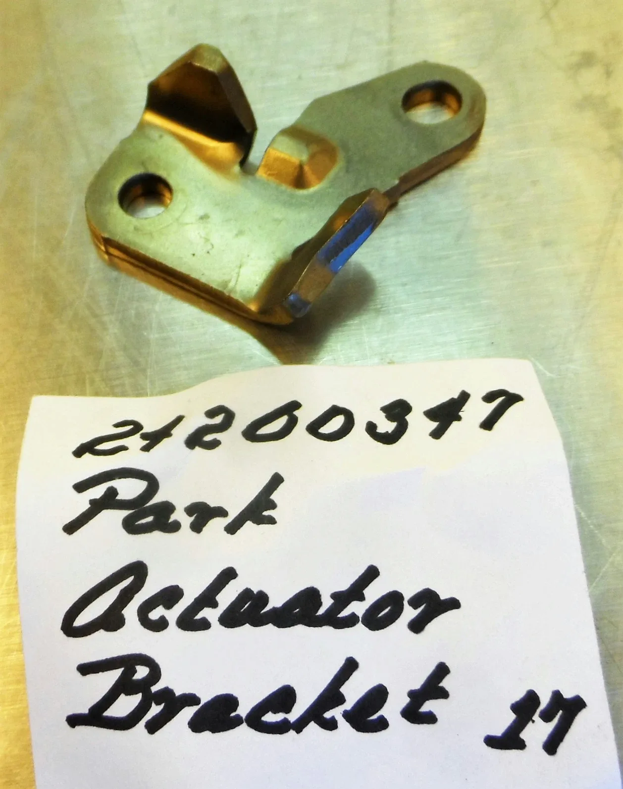 GM ACDelco Original 24200347 Park Actuator Bracket General Motors New image 2