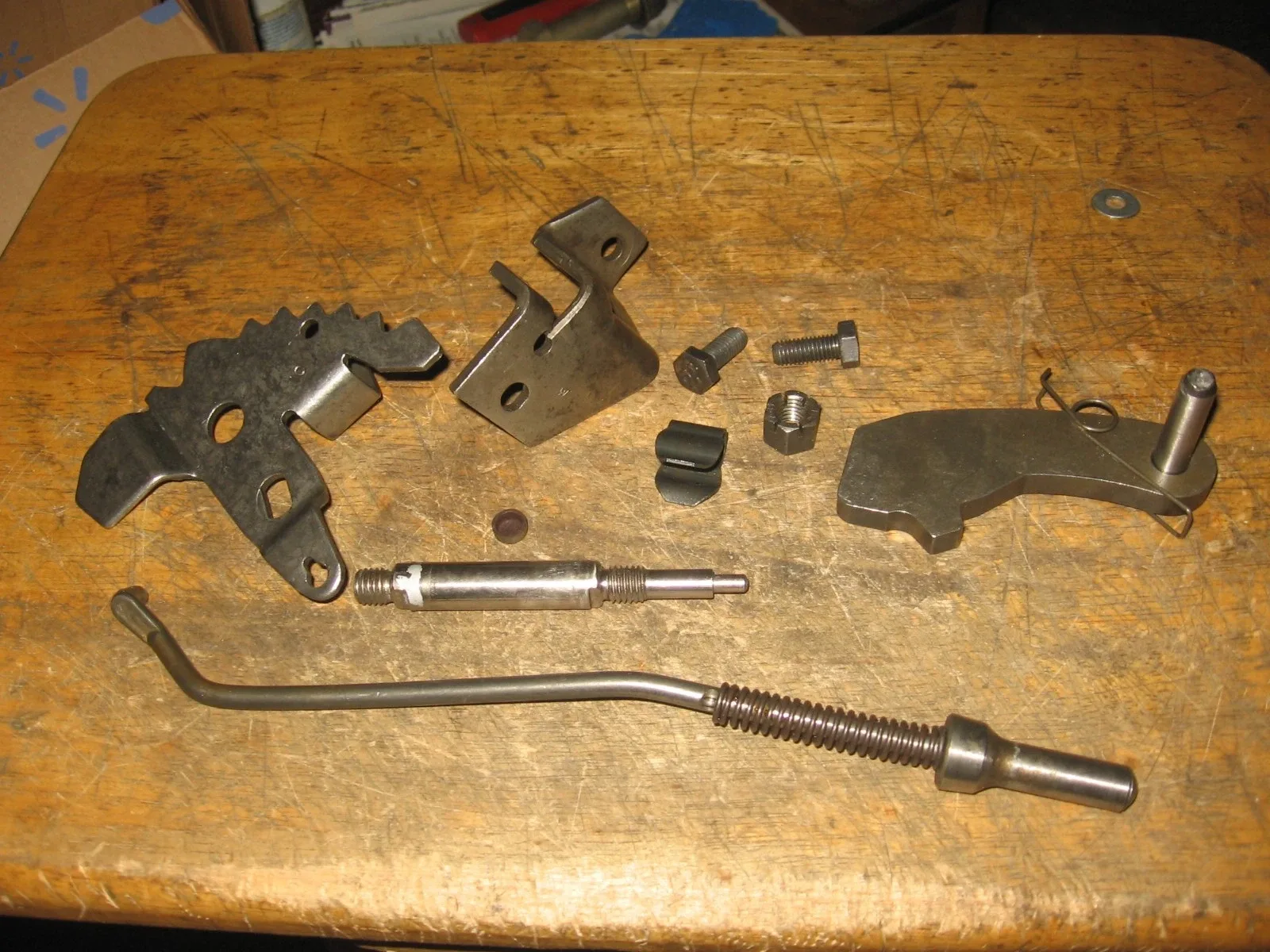 OEM GM 1982-93 700R4 4L60 TRANSMISSION SHIFT SHAFT LINKAGE PARK ROD PARK PAWL