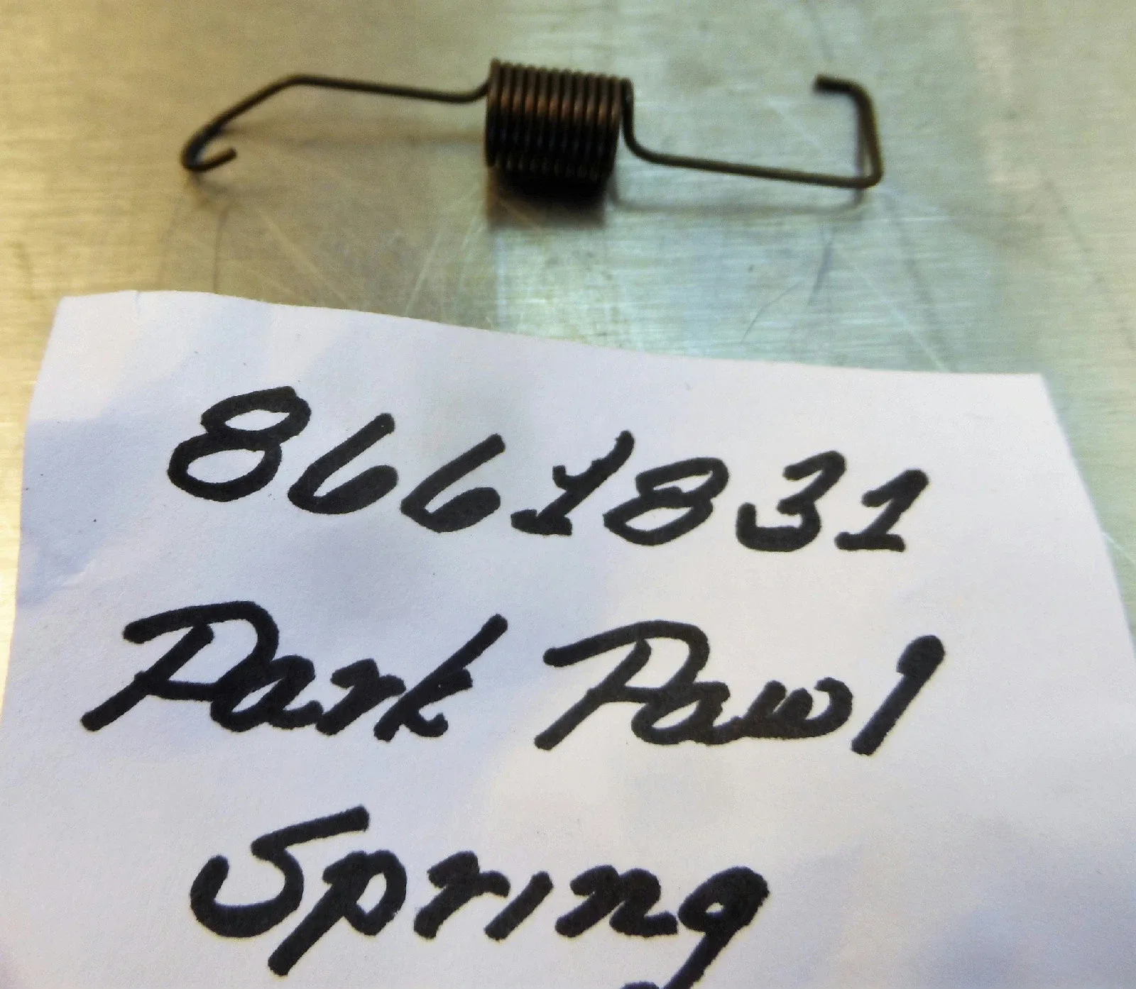 GM ACDelco Original 8661831 Park Pawl Spring General Motors New image 2