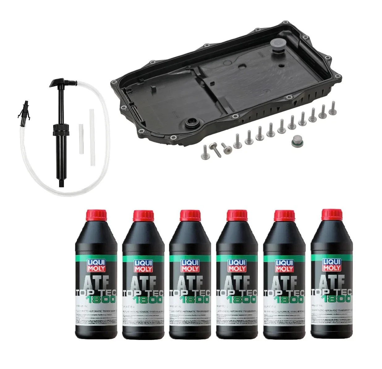 BMW 8HP Transmission Service Kit (Pan, Filter, Gasket, Bolts + 6L ATF) - 901 KIT