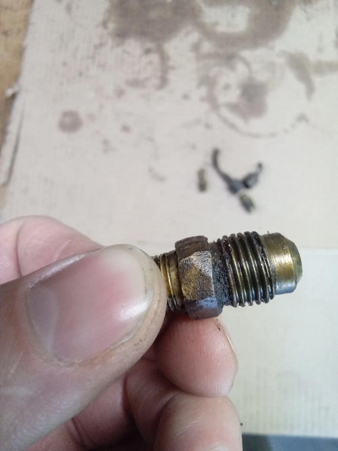 1979 Amc Concord Torqueflite A904 Trans Line Fittings A727 Cj Jeep Vent Nuts image 4