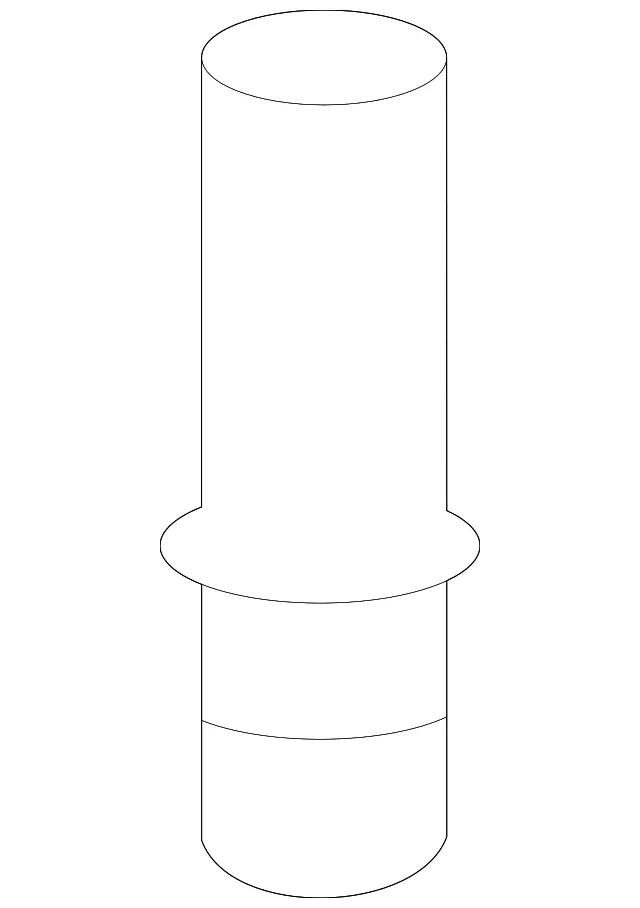 Genuine GM Vent Hose 24047243 image 2