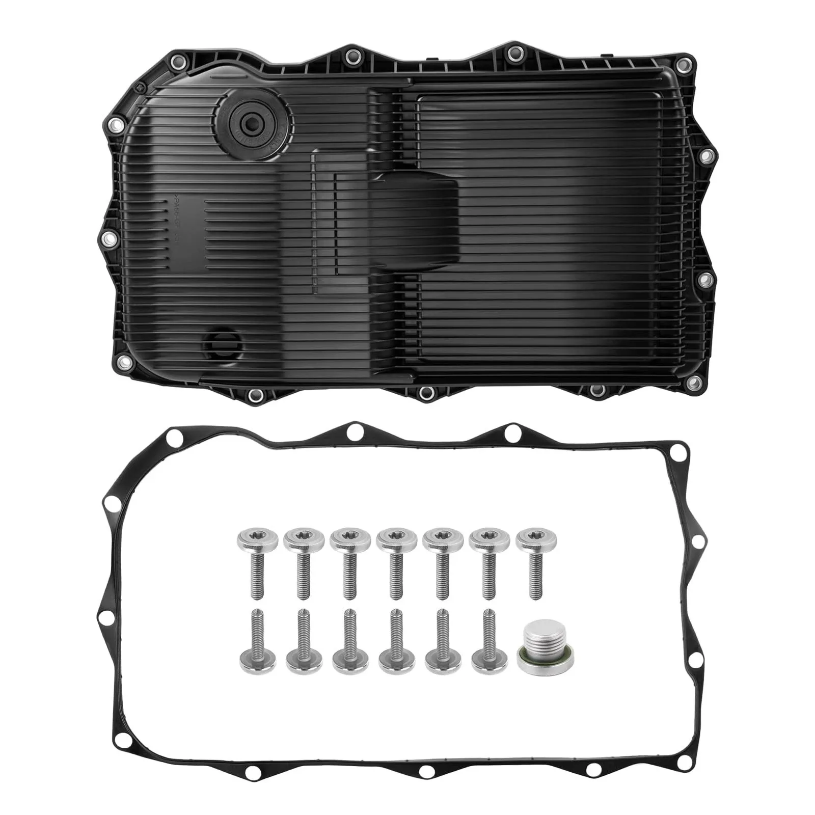 Transmission Oil Pan & Gasket for R-am 1500 2500 3500, Do-dge Charger, 8-Speed A image 2