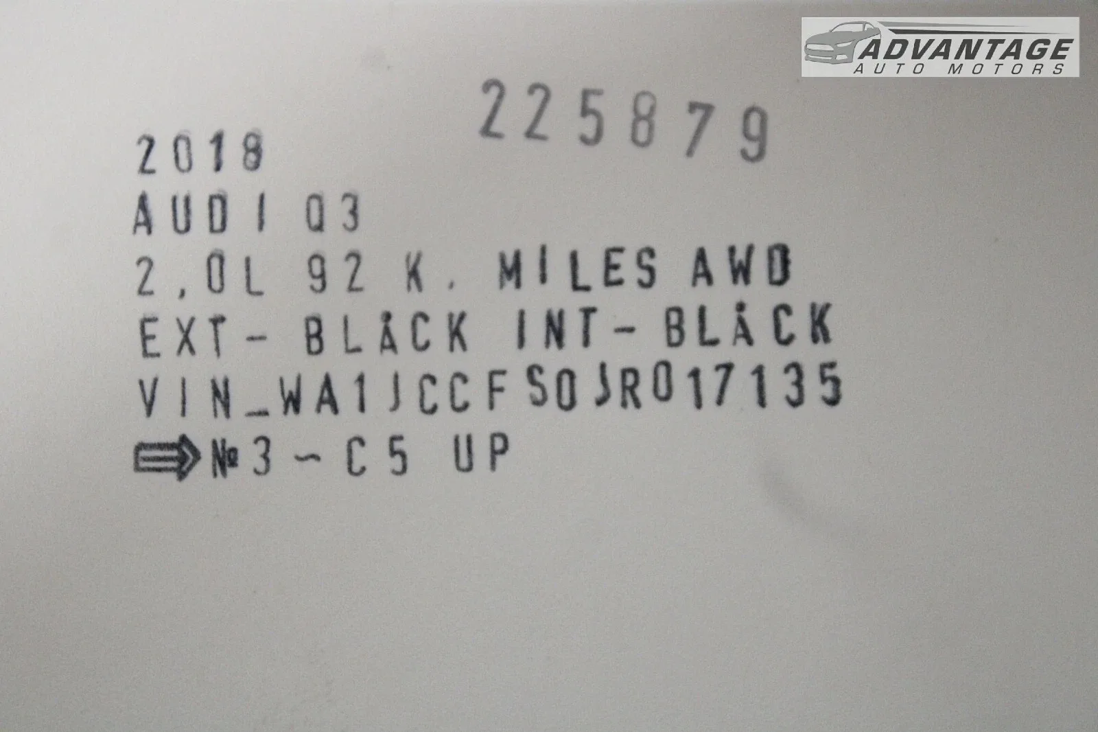 2015-2018 AUDI Q3 QUATTRO AUTOMATIC TRANSMISSION PARKING LOCK PAWL SPRING OEM image 4