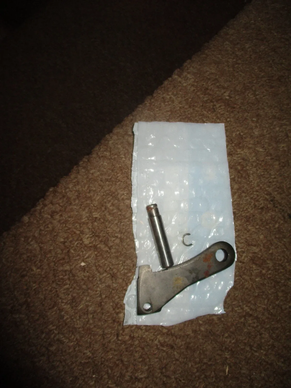 62 - 73 aluminum trans parts pcs powerglide parking pawl w/ pin and clip