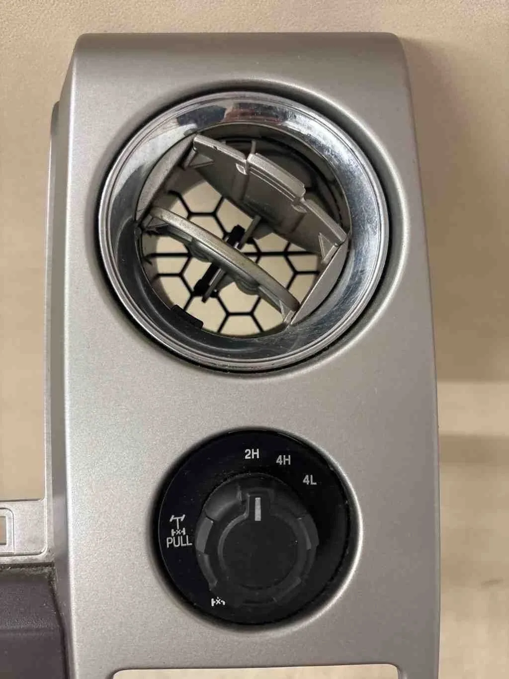 2014 Ford F150 Dash AC Vent Trim Bezel Silver Drivers Side OEM BL3415045J79CB image 4