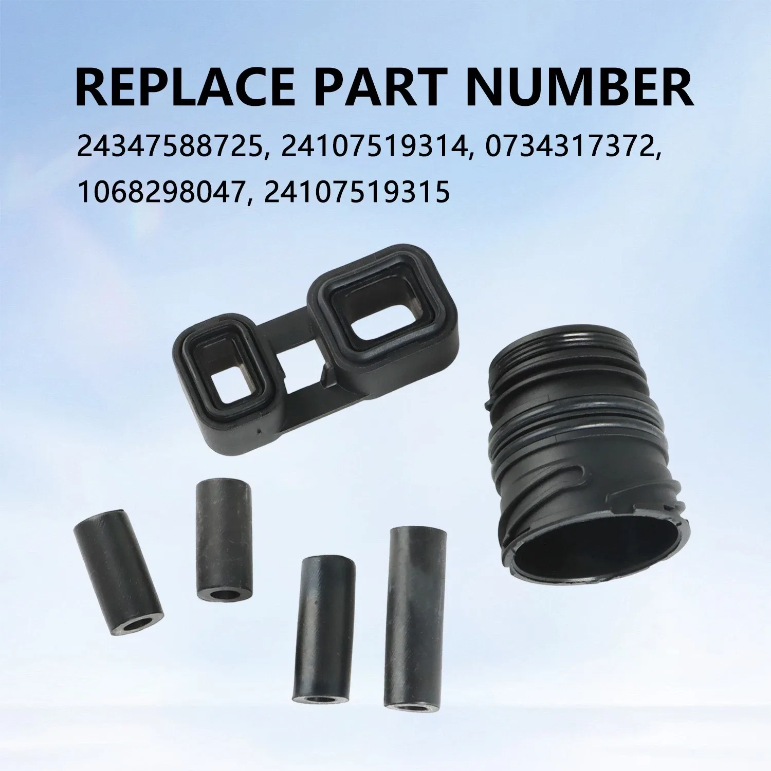 BMW 6HP26/28/32/34 Automatic Gearbox Valve Body Adapter Seal Kit - 24347588725 image 3